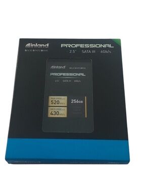 BRAND New - Inland Professional 2.5” Internal SATA III 256GB SSD